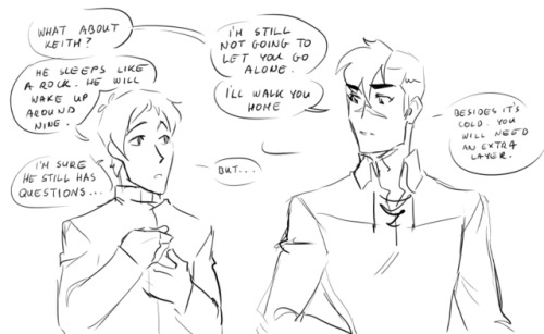 littlecofieart:17Yeah, Lance has a job! e is a good priest… oh...