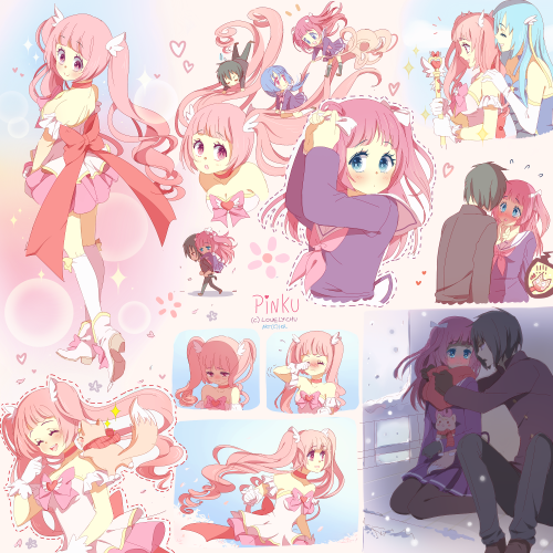 mindsebbandflow:Pinku sketch page by Ikr