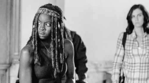 dailytwdcast:Carol Peletier, Daryl Dixon, Michonne and Ezekiel...