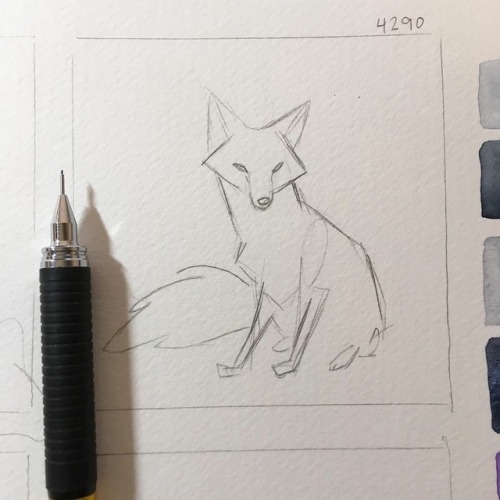 Back to sketchbookin’ after about a week out of the...