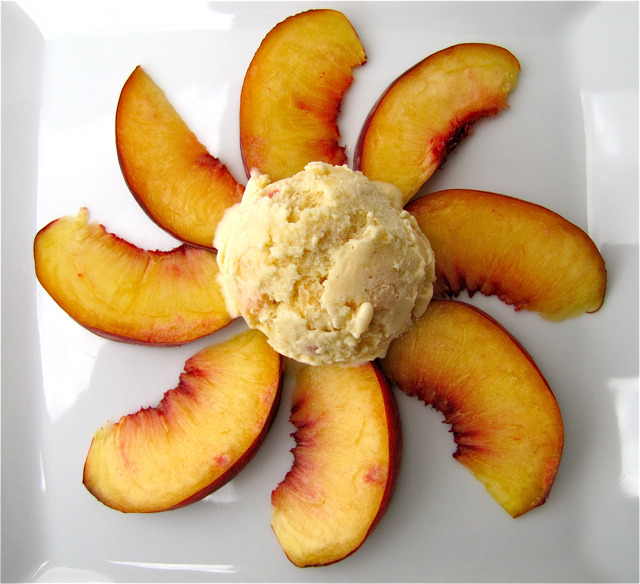 F Is For Thecakebar Honey Peach Ice Cream Recipe