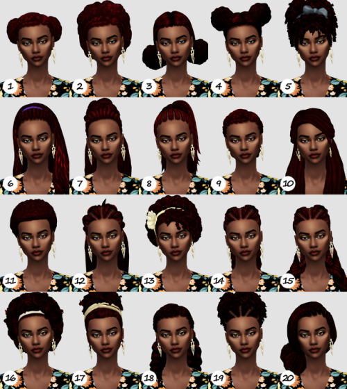 Natural hair recolor dump ft