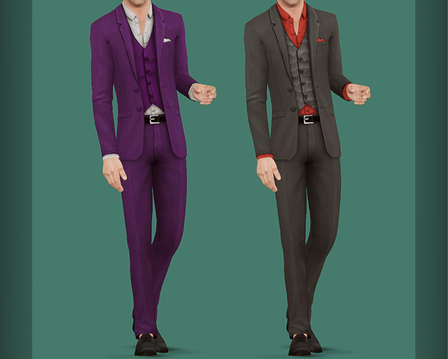 Emily CC Finds - simtanico: Sims 4: Get Together – Fitted Suit ...