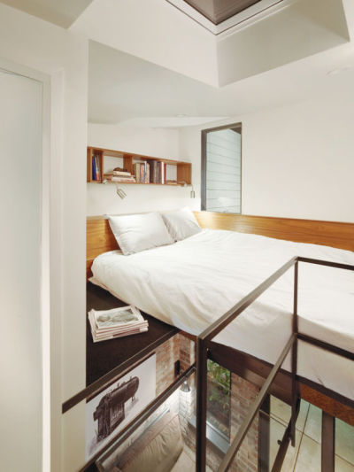 micromanor:Tiny Modern modern home in 98-Year-Old Boiler Room space.<br />via justgoodspace