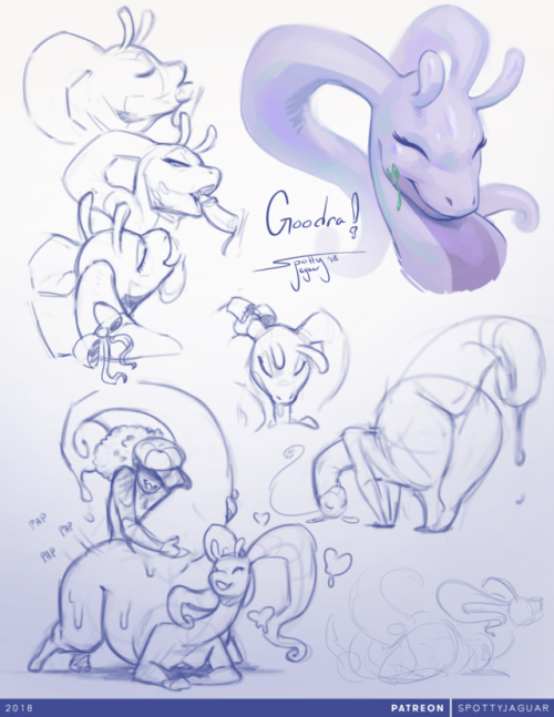 spottyjaguar:Some pokemon sketches! I have a huge crush on...