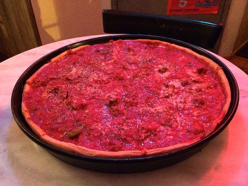 boston deep dish pizza