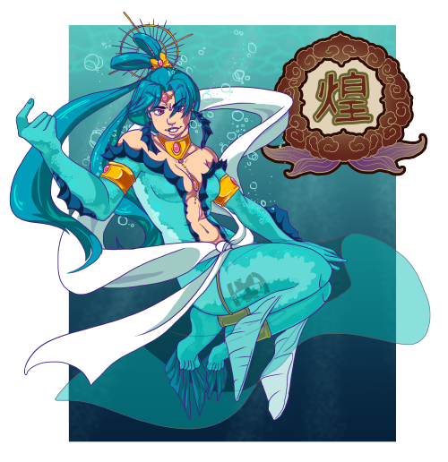 mangocatart:The Kou Empire’s Princess of the Sea, Ren Kougyoku.