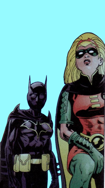 sqoiler:Batgirl and Robin!