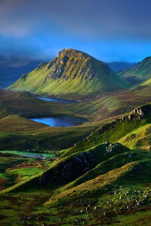 and-the-distance:The Quiraing on the Isle of Skye, Scotland