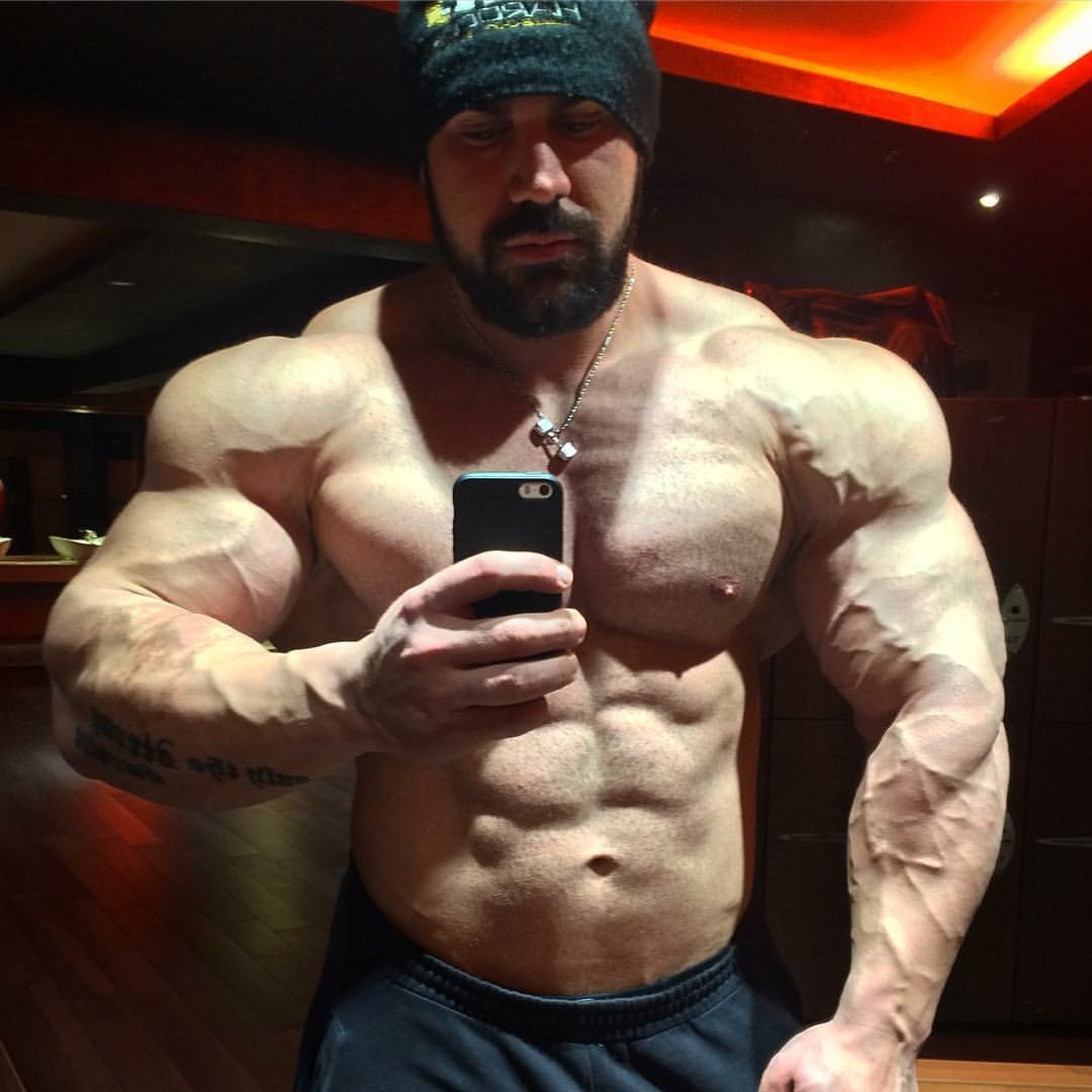 Greek bodybuilder Christos pistolas