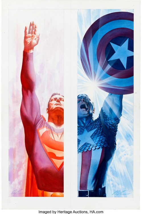 browsethestacks:Superman: Immortal And Captain America:...