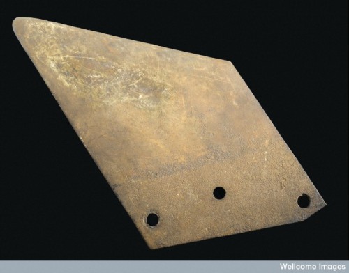 Guillotine blade, France, 1794. 