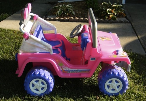 adult barbie jeep
