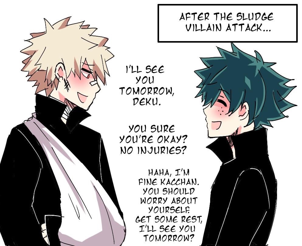 Kim's art dump — Last follow up of Kacchan's flashback. That sludge...