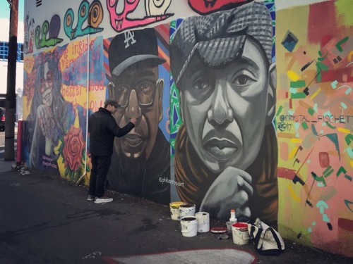 Art in Progress, Mar Vista(Mural by IG @PhilSantosArt)