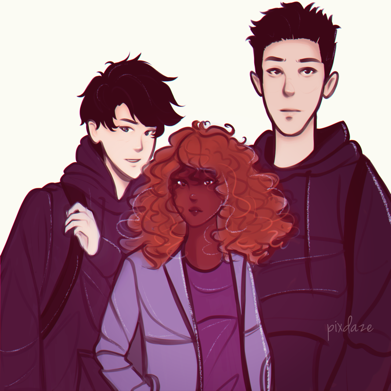 PJO TRASH — Pixdaze: Percy, Hazel And Frank ~ Favorite Trio...