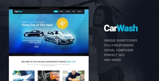 Car Wash v1.7 – Auto Mechanic & Repair Shop WordPress Theme Nulled