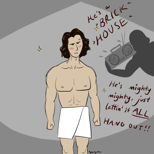 nymeriasandles:Hux thinks Kylo is a brick house, but Phasma...