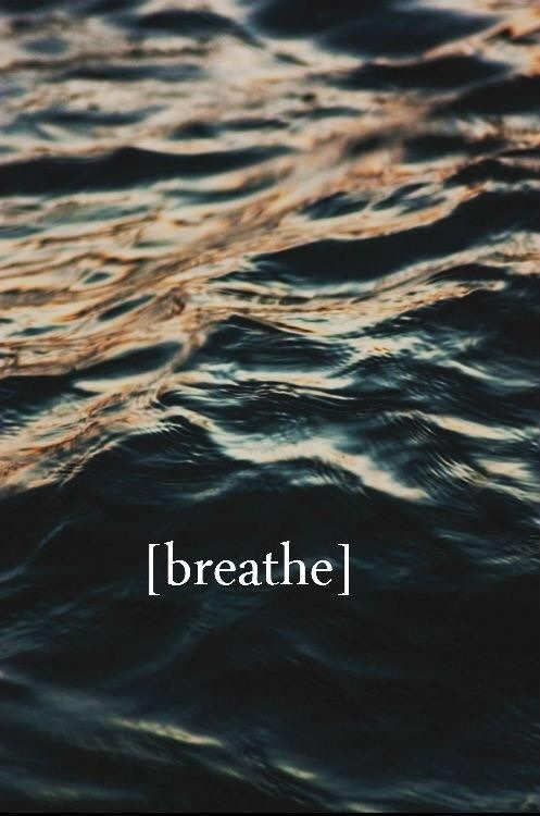 My Diary — When you feel like drowning just breathe