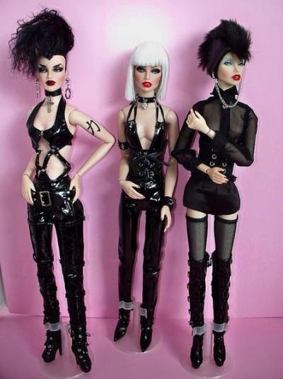 goth barbie clothes