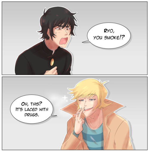 Devilman Akira Fudo Ryo Asuka akiryo my art