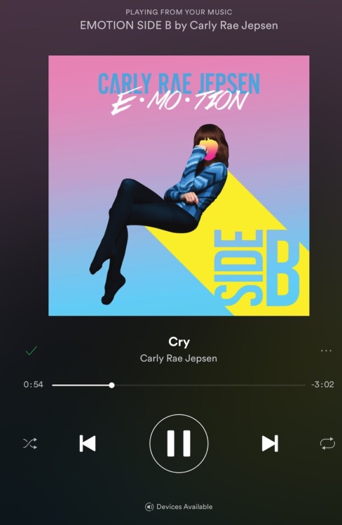 Carly Rae Jepsen Cry Tumblr