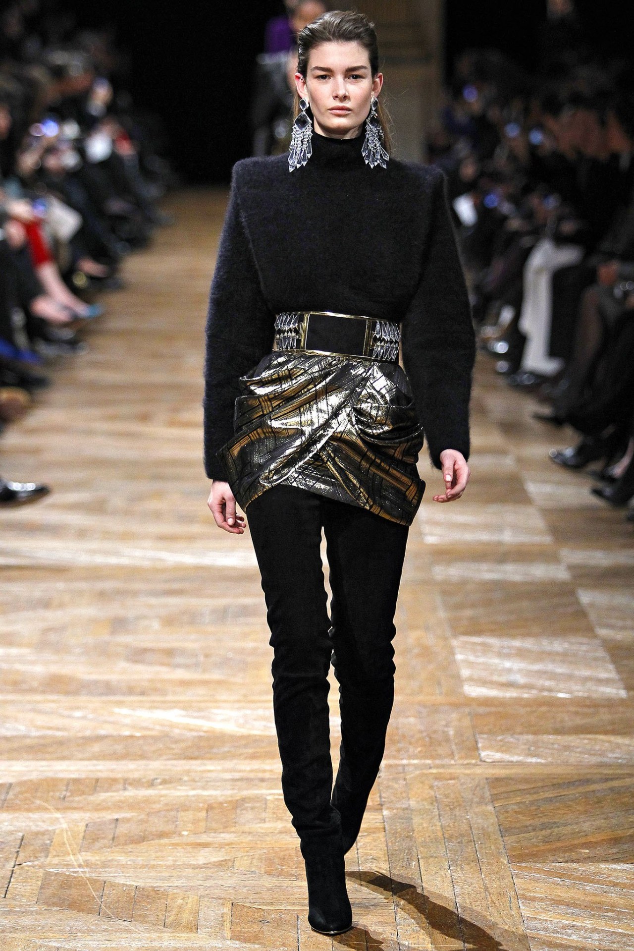 Ophelie Guillermand at Balmain F/W 2013 - Chic As F**k