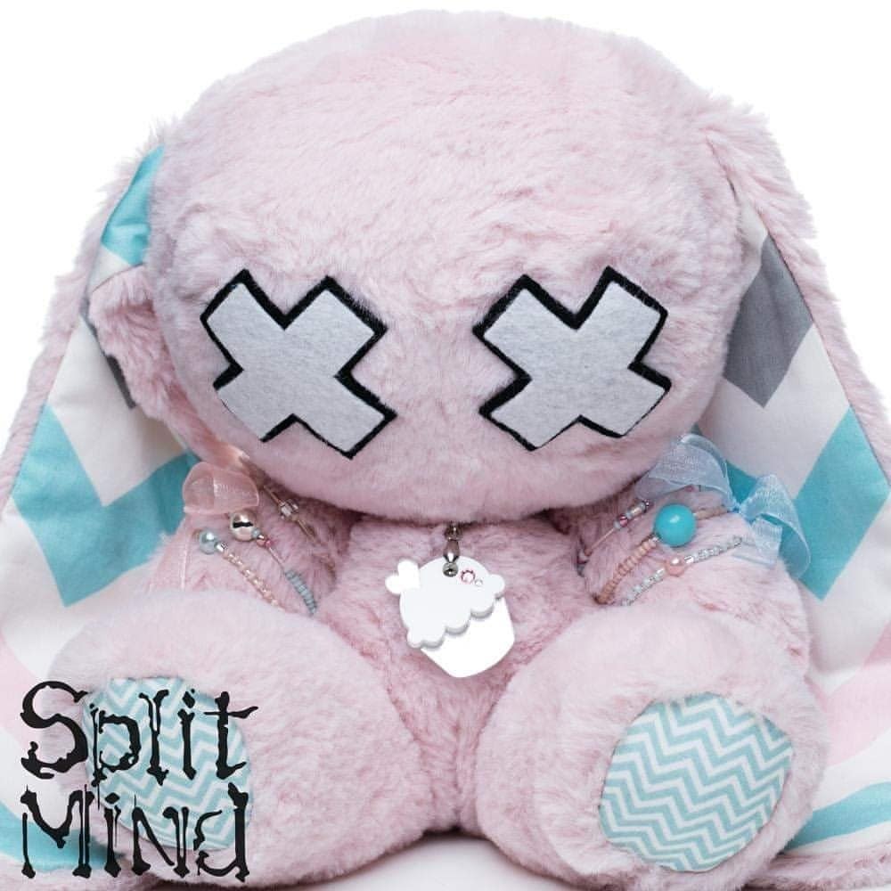 emo bunny plush