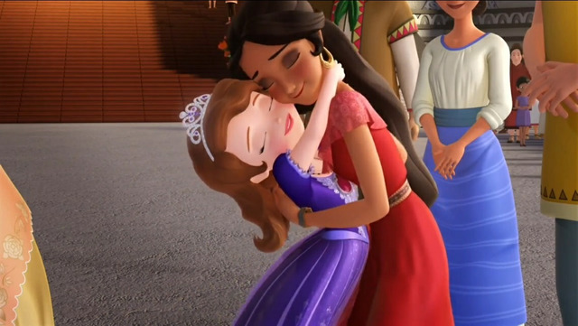 are sofia the first and elena of avalor connected