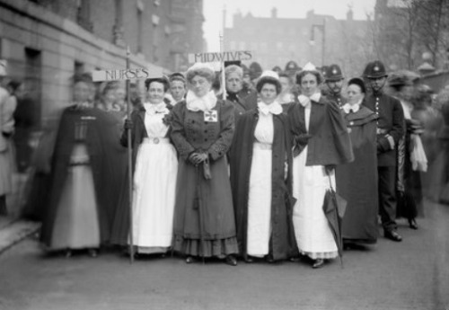 dress 1900s antique midwife suffragette