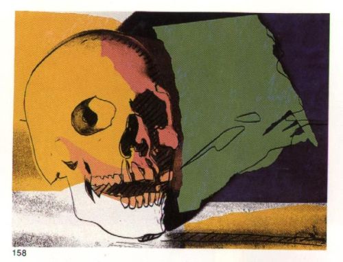 andywarhol-art:Skull1976Andy Warhol