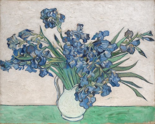 ehoradote:Vincent van Gogh (1853 – 1890), Irises, 1890