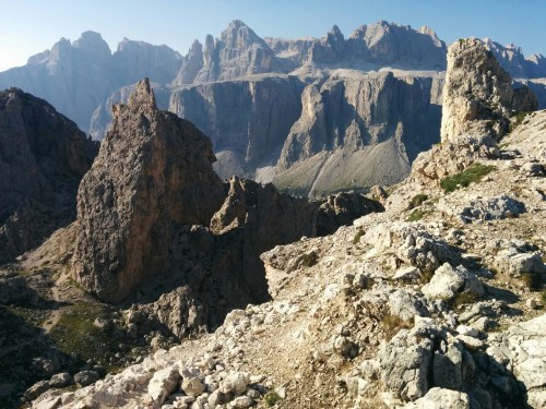 rainerunterwegs:Das heutige ziel: der sella Stock mit dem piz...