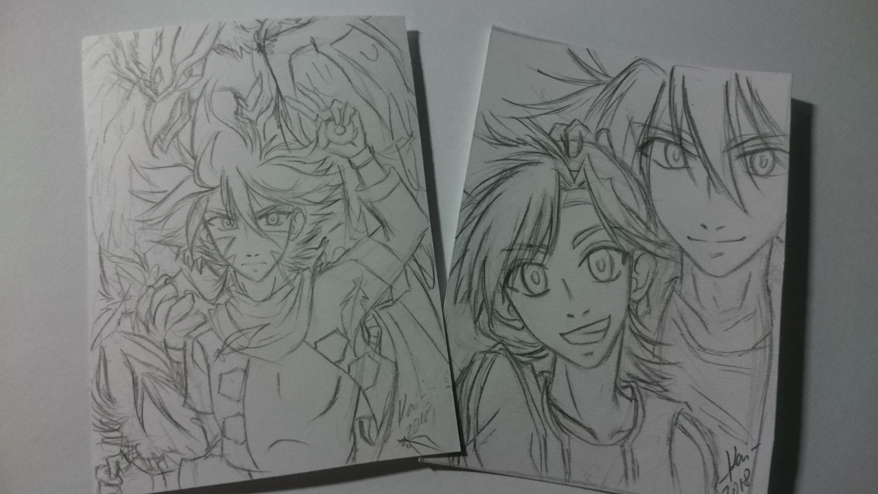Kais Sketchbook New Sketches Of Tradingcards Kai And Dranzer