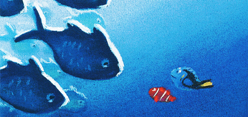 mickeyandcompany:Colorscripts for Pixar’s Finding Nemo