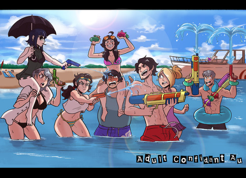 scruffyturtles:Hope everyone is having a good summer!A...