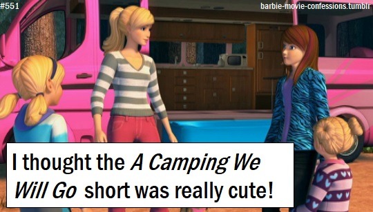 barbie camping movie