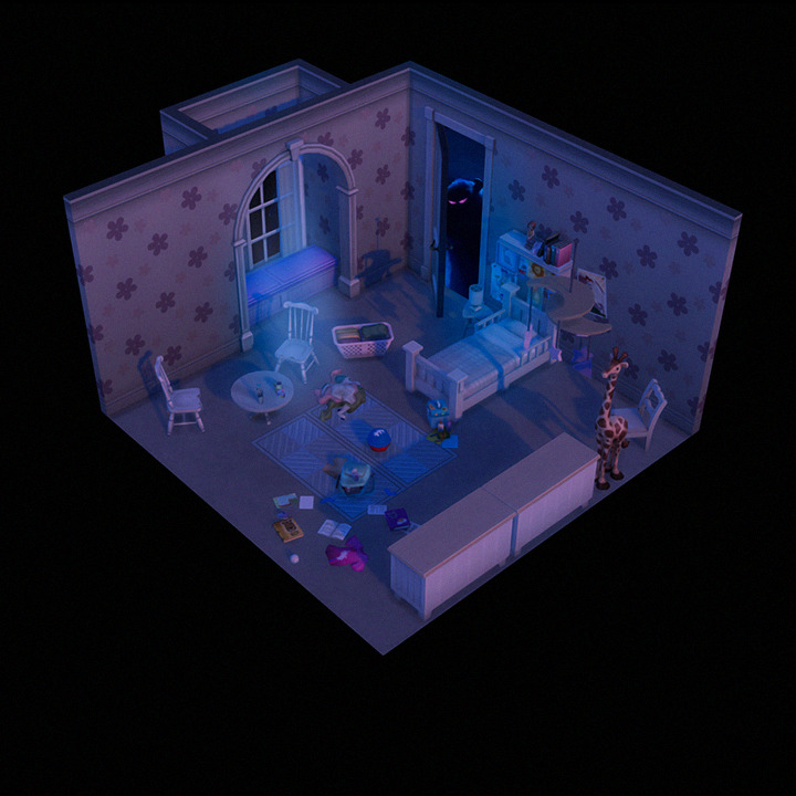 Monsters Inc Boo S Bedroom