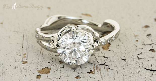 Organic Eco Friendly Engagement Rings By Ken And Ken And Dana Design