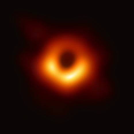 This is the the first-ever direct image of a black hole. The...