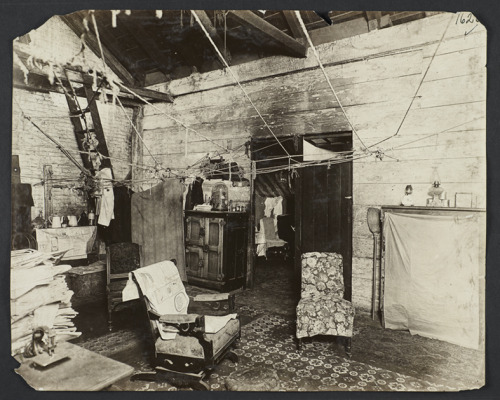 onceuponatown:New York: Tenement housing. Early...