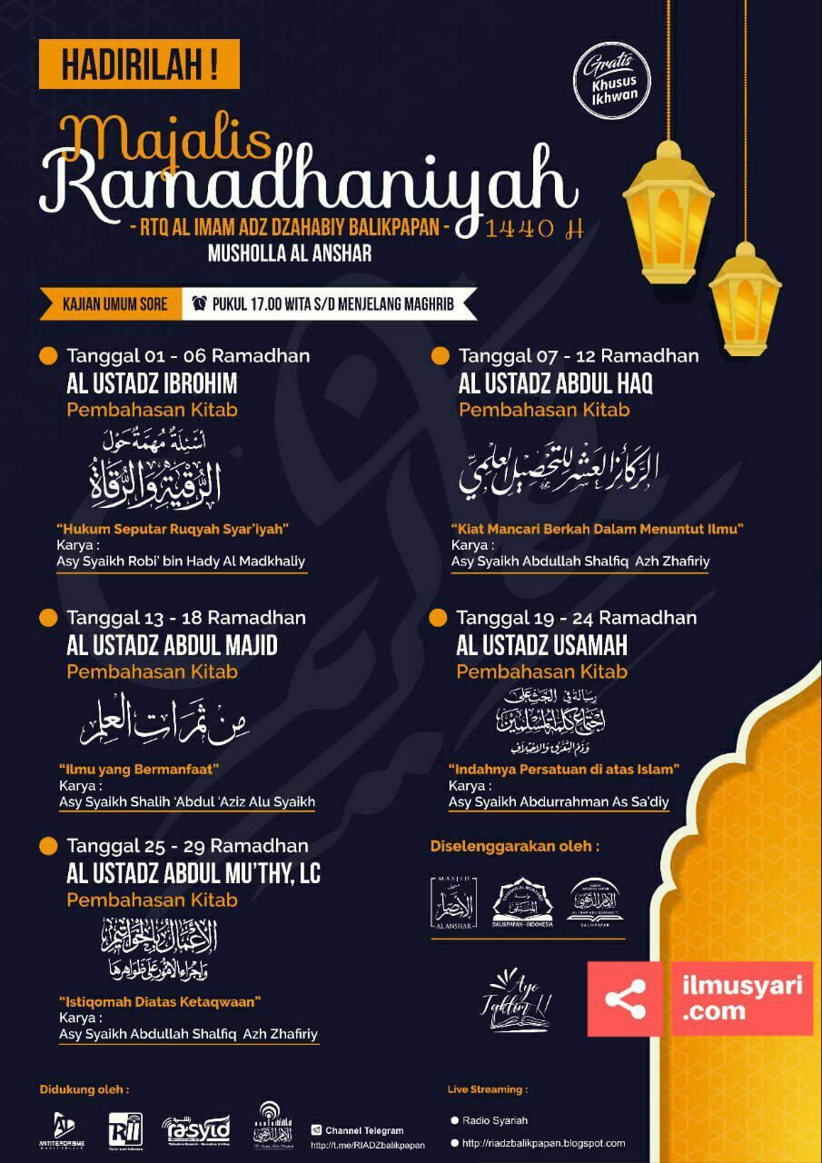 Balikpapan, (Ramadhan), Mei 2019'