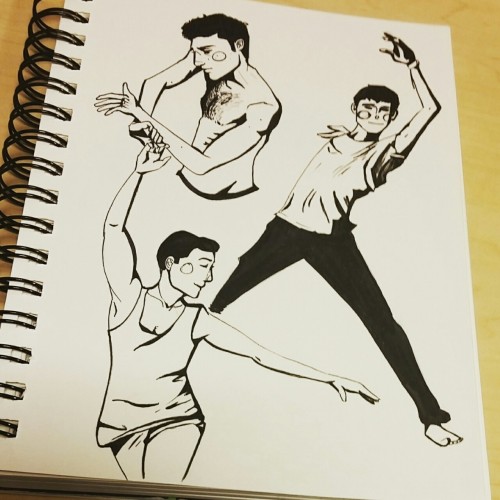 cornenslart:Happy World Ballet Day and Inktober day 4! Here’s...