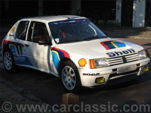 nerddecarro:Peugeot 205 Turbo 16 1984