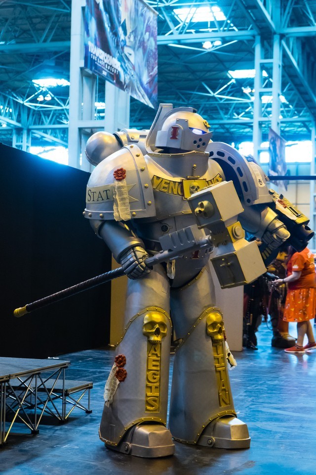 Cosplay — Grey Knight Warhammer 40k @ Collectormania 24, NEC...