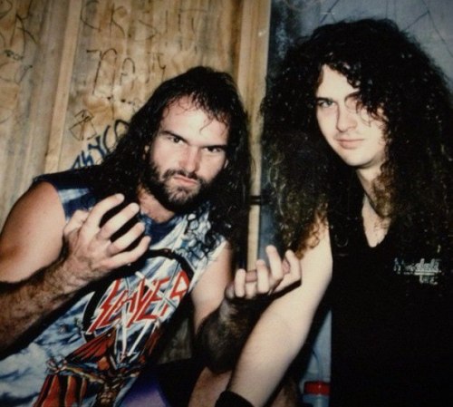 red-neck-409:Kerry King & Dimebag Darrell, 1989Legends