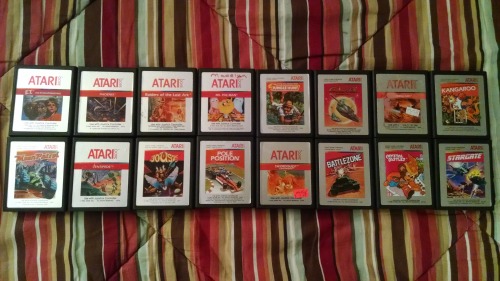 commodorez:My collection of games for the Atari 2600