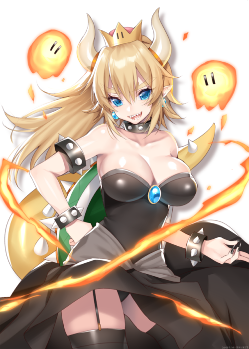 rennebright:クッパ姫 byはっとりまさき※Illustration shared with...