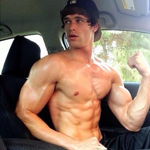 alphayoungfighter:hot and sweaty after a good work out …