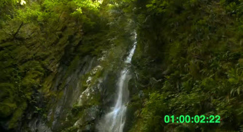 Mountain Waterfall